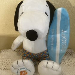 Surfer Snoopy Plushie Collectible Rare Hawaii Edition 