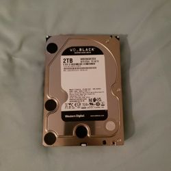WD Black 2tb hdd