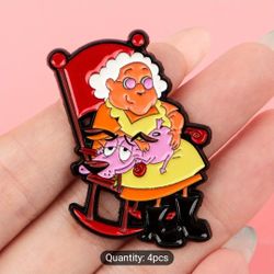 Courage the cowardly dog/Muriel and courage pin