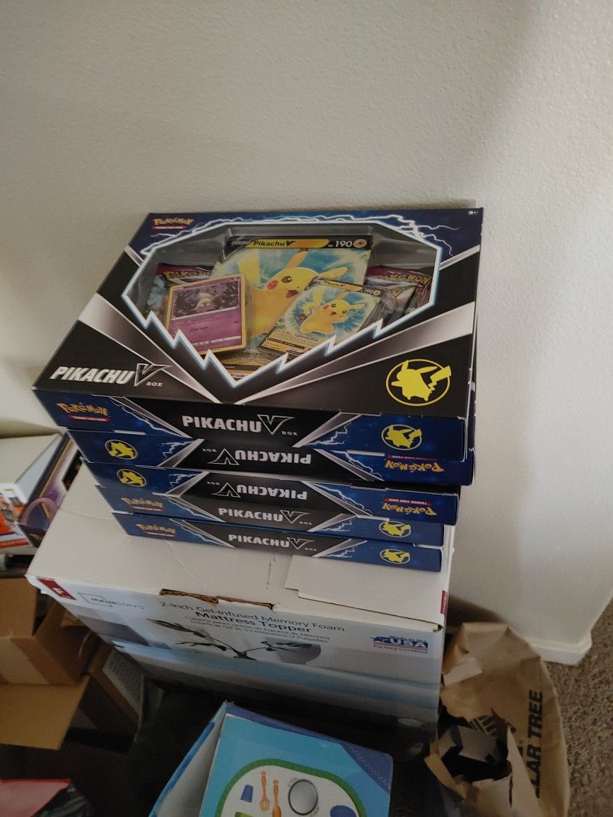 Pikachu V Boxes