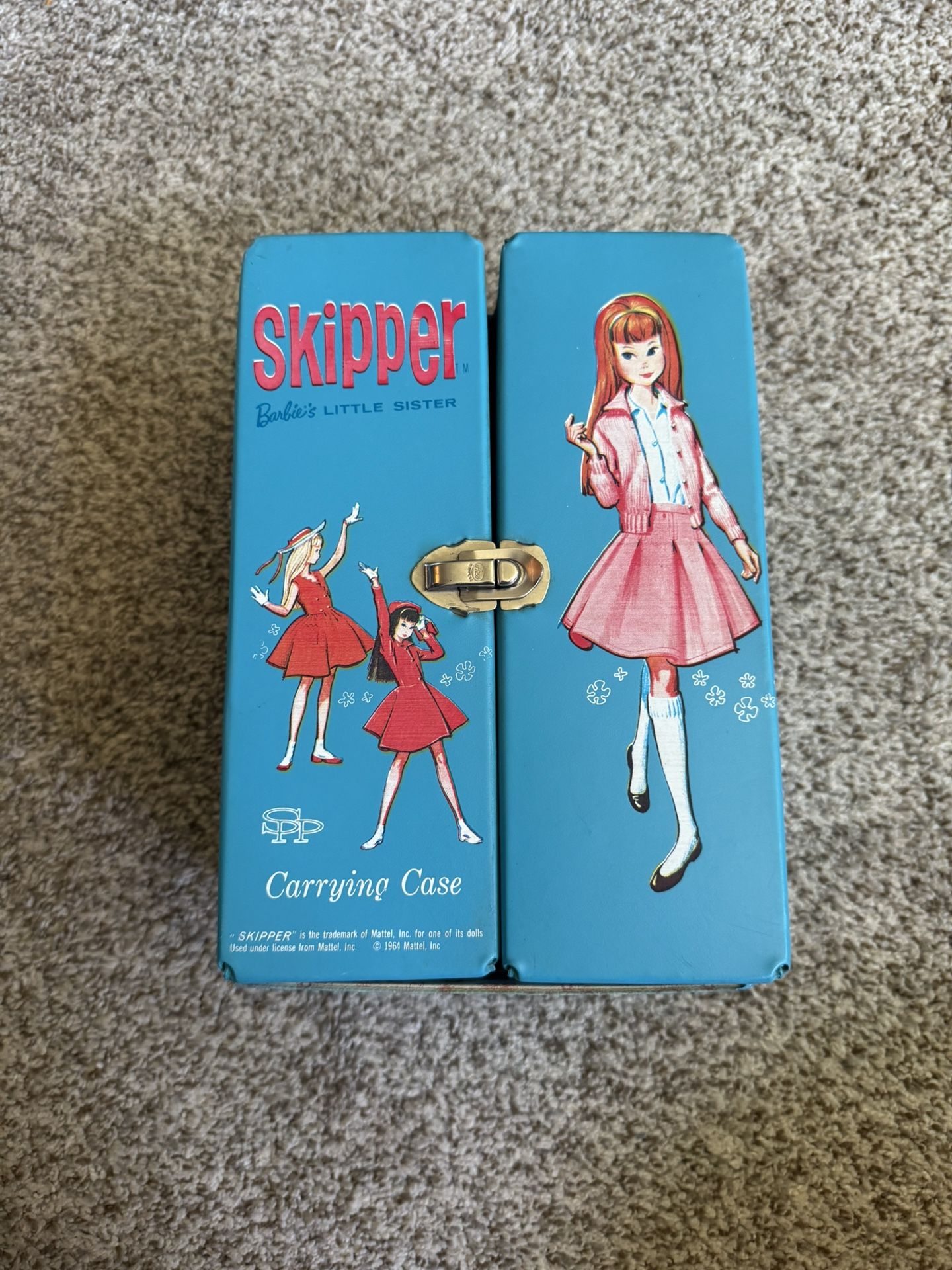 Barbie Skipper Blue Box Doll And Accessories