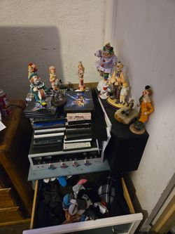 Collection Of Clowns Figurines 