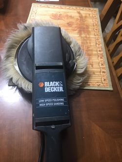 Black & Decker buffer
