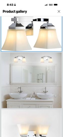 Bathroom lights