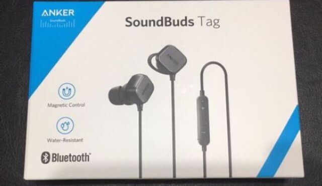 Brand new Anker soundbudgs tag Bluetooth wireless headphones