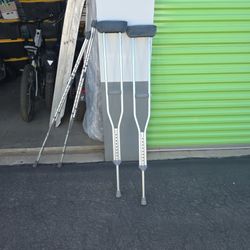 2 Sets Of Crutches 