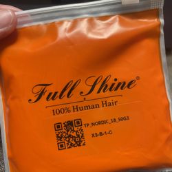 Full Shine 100% Human Hair Tape Extensions 