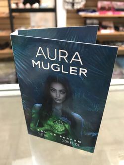 AURA MUGLER PERFUME FOR WOMEN. TRAVEL SIZE 1.2ML VIALS $1.99 EACH