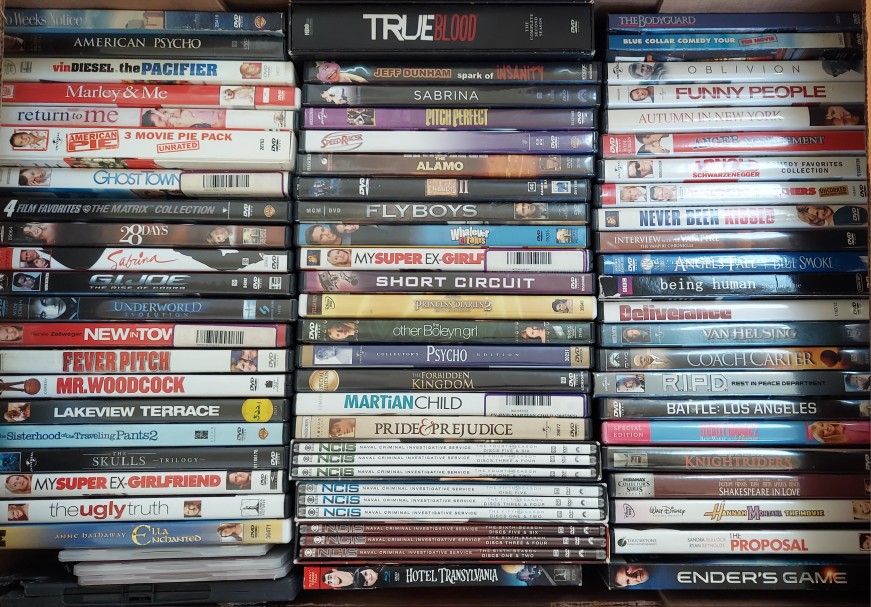 70+ DVDs, All For $30