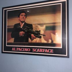 Scar Face Photo Poster 29 X 40” 