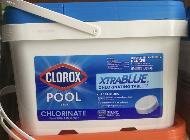 Clorox Pool Chlorine tablets 5lbs