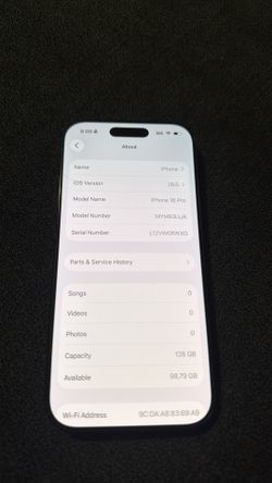 iPhone 16 pro
