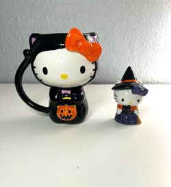 Hello Kitty Halloween Mug & Figurine set