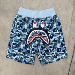 A Bathing Ape Blue Shorts