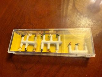 Preiser vintage HO scale chickens 1/87 scale, West Germany