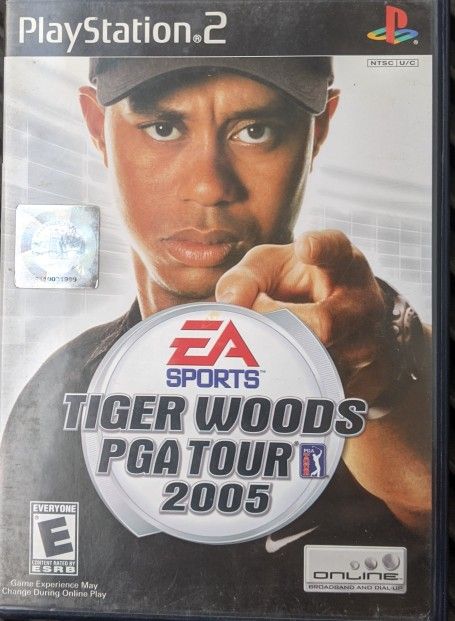PS2 Tiger Woods PGA Tour 2005