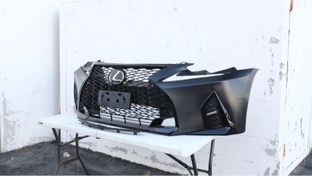 2014-2016 Lexus IS to 21+ F Sport Conversion Bumper New Unpainted Complete Front Bumper & Fog Lights