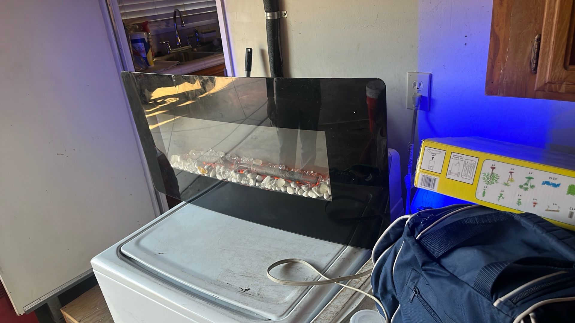 Wall Mounted Electric Fire Heater