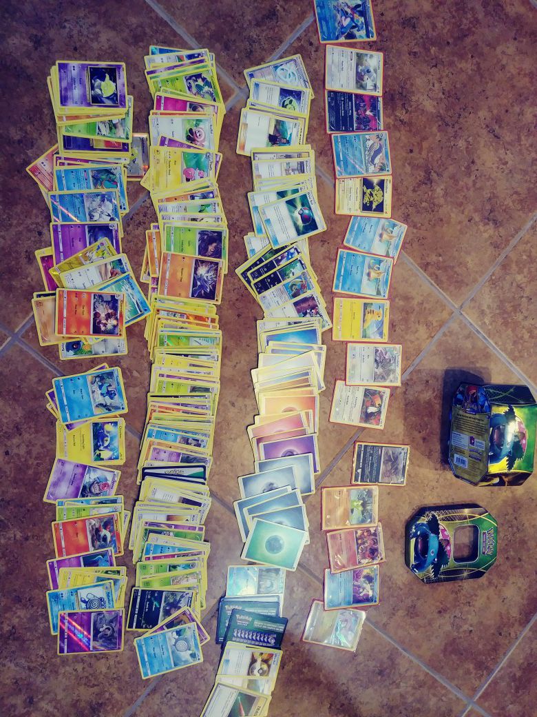 Pokemon cards with box