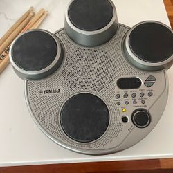Yamaha Electronic Drum Pad with Sticks