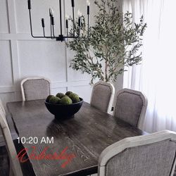 7 pcs dining table