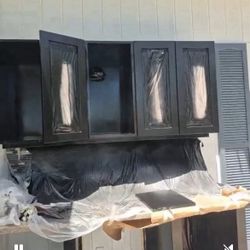 Refinishing cabinetry
