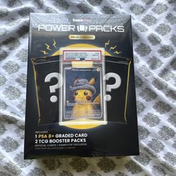 GameStop Power Pack Series 2 PSA Slab & 2 Booster Packs! IN HAND SEALED 