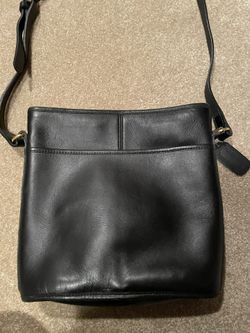 Vintage Coach Black Bag