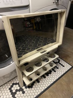 Wine Rack & Serving Station