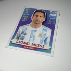 Lionel Messi Qatar 2022 Sticker 