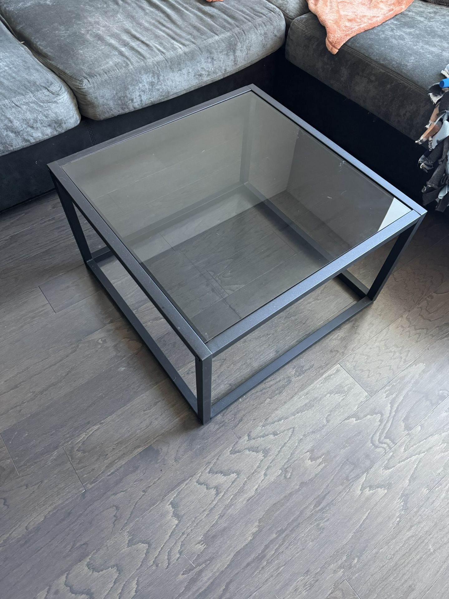 Glass Coffee Table - $20