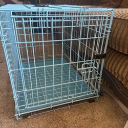 Blue Dog Crate 