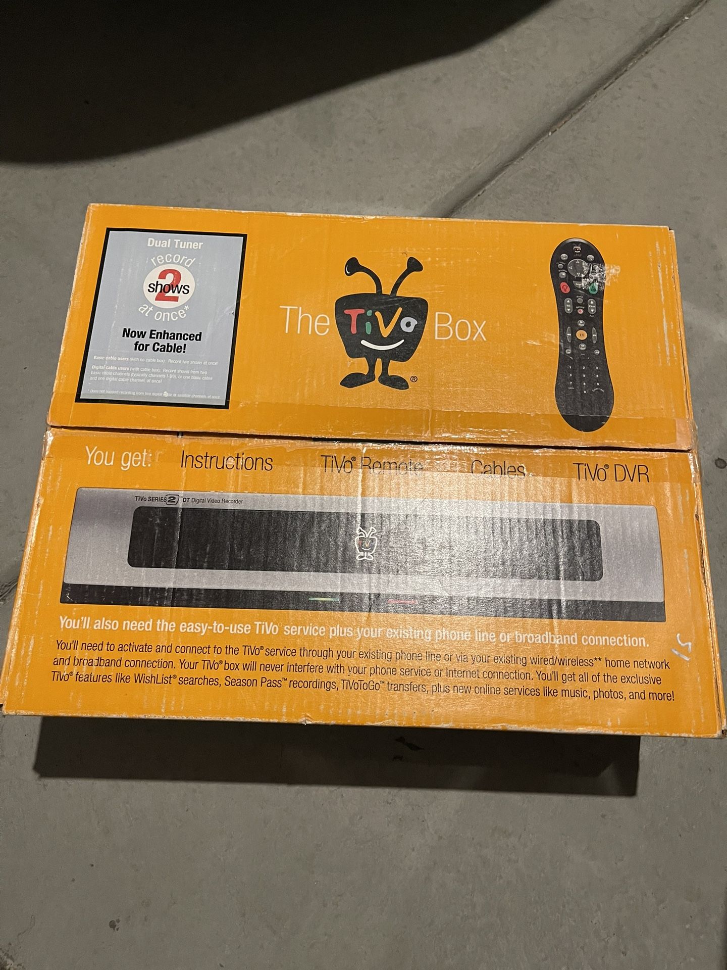 The TiVo Box Dvr Set
