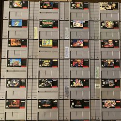 29 Game SNES Bundle