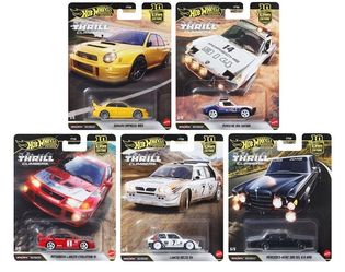 Hot Wheels 2026 Car Culture Q "Thrill Climbers" Complete Set of 5, FPY86-961Q 🔥🔥🔥