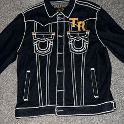 True Religion Jean Jacket Sz M