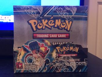 Pokemon Plasma Storm Booster Box. (SEALED) 36 Booster Packs. Rare