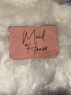 Maid Of Honor Makeup Bag