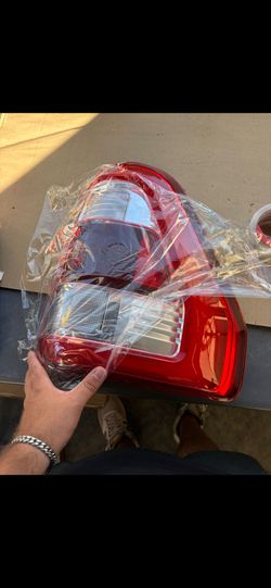 21-23 Ford F-150 F150 Tail Light Chrome Driver