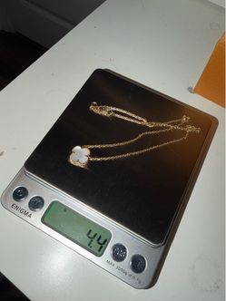 18k Gold Charm Necklace