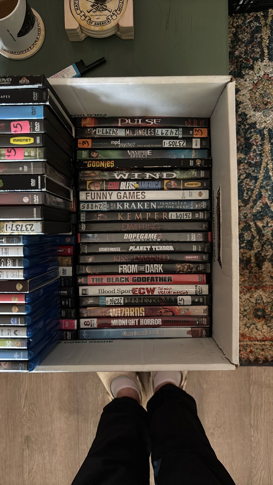 DVD/ Blu Ray Lot About 60 Movies