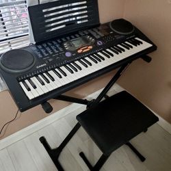 Casio Ctk-541 Piano Including Stand And Bench Good Condition