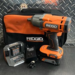 Ridgid R86215 18v 1/2” Cordless Impact Wrench Kit 