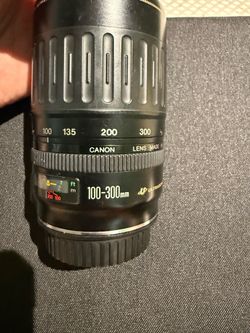 Canon EF100-300mm ultrasonic lens