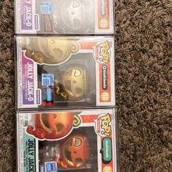 Jolly Jack-0 88 Silver 1000pcs Con, Gold 3000pcs & Orange 1000pcs Con MINT