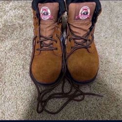 Brahma Steel Toe Work Boots Woman's Shoes