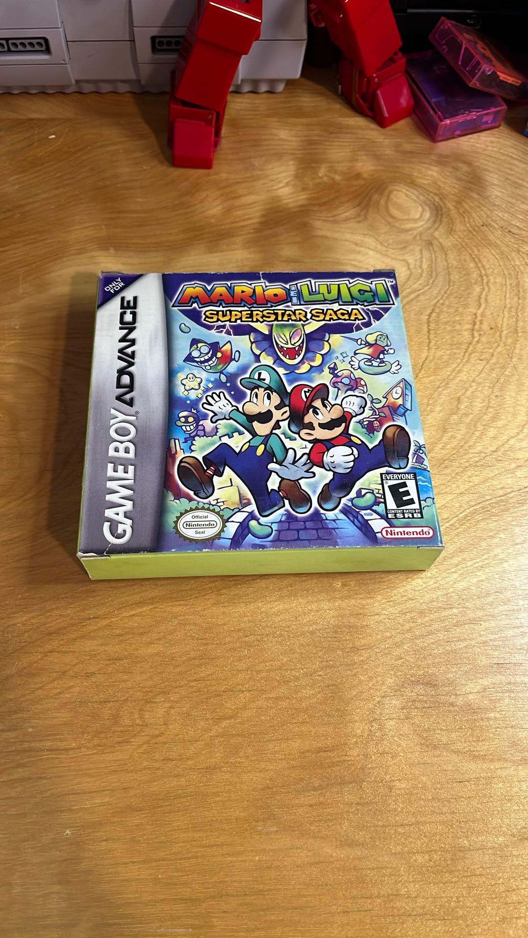 Gameboy Advance - Mario And Luigi Superstar Saga