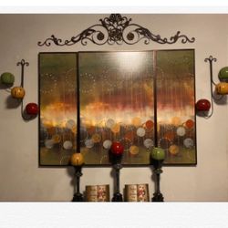 Set De 3 Cuadros De Home Interior 