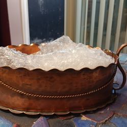 Very elegant nice Gregorian Real Copper hand hammered 