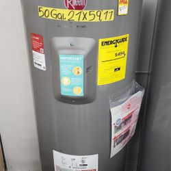 New Rheem 
Gladiator 50 Gal. Smart Electric Water Heater with Warranty 